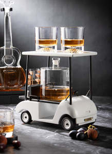 Preston Golf whisky set