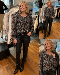 Fashion: Leila + Luca Clara blouse