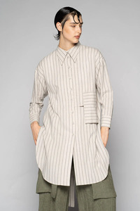 Tops: Dogstar Komichi Long Shirt - Natural