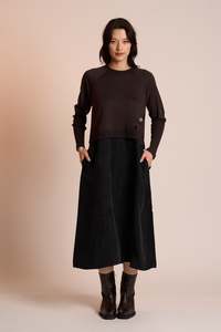 Neris Divine Angles Dress - Bitter Sweet