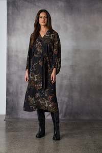 Lania The Label Cameo Dress - Cameo Print