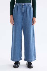 Denim: Elk Marn Jean - Dark Blue Wash