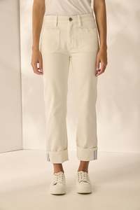 Lania The Label Chloe Jean - Ivory