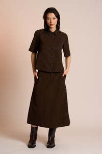 Skirts: Neris Dylan Skirt - Carob