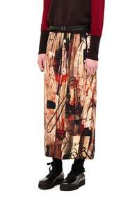 Skirts: NOM*d Everytime Skirt - Neu Red Print