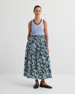 Kowtow Poet Skirt - Misty Floral