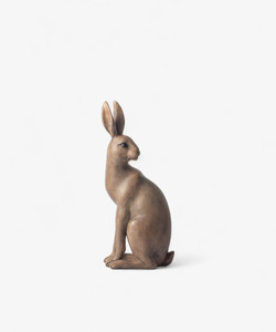 French Country Harold The Hare Turning - Small Brown