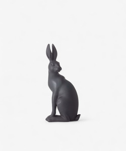 French Country Harold The Hare Turning - Black