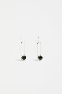 Elk Laspar Hook Earring - Dark Olive