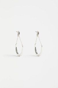Elk Aisem Drop Earring - Silver