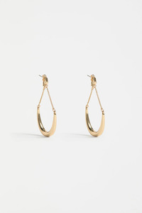 Accessories: Elk Aisem Drop Earring - Gold