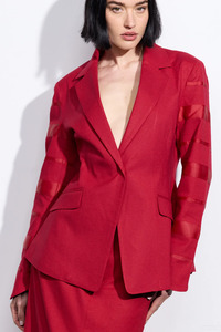 Coats And Jackets: Dref By D Morag Jacket - Red