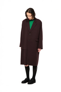 NOM*d De-Pleat Coat - Mahogany