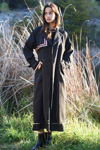 Coop Trench Connection Trench Coat - Black