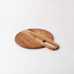 Le Forge Acacia Platter w/Handle 30x37cm