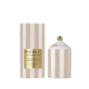 Moss St. Ceramic Candle 100g - Patchouli Pear & Oud