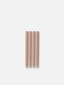 Citta Dining Candle - Set of 4 - Rose