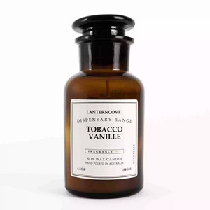 Lanterncove Dispensary 6.5oz Tobacco Vanille Candle