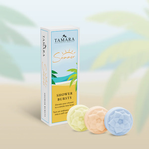 Bathroom: Essentially Tamara Summer Collection - Box of 3 Shower Bursts