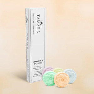 Bathroom: Essentially Tamara Signature Collection - Box of 5 Shower Bombs