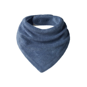 Allbaby: Nature Baby Triangle Bib Terry - Dusky Blue