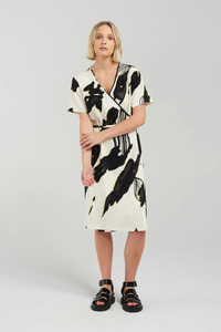 Nyne: Nyne Belle Dress - Odyssey Print