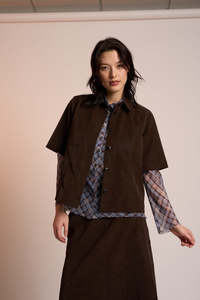 Neris Dylan Shacket - Carob