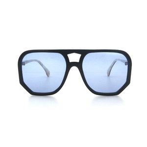 AGE Wager Sunglasses - Black w Blue