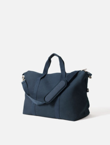 Citta: Citta Canvas Weekender Bag - Navy
