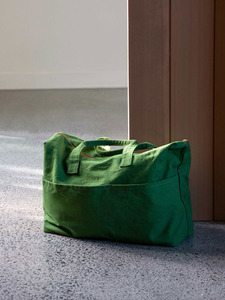 Citta: Citta Marlo Contrast Overnight Bag - Spirulina