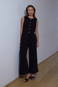 Rue De Femme: Rue De Femme Kylie Pants - Black