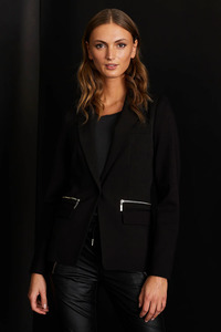 Rue de Femme Bine Blazer - Black/Silver