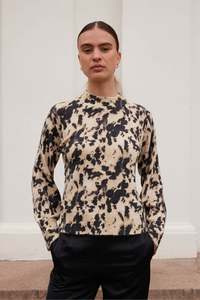 Rue De Femme: Rue De Femme New Arber Knit - Oyster Grey