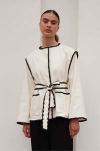 Rue De Femme Gloriana Kimono - Off White