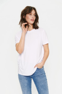 Saint Tropez: Saint Tropez Adelia Regular T-Shirt - White