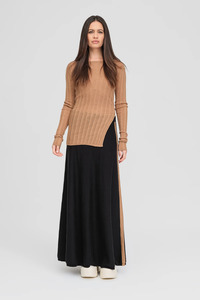 Taylor Rounded Veneer Tunic - Toffee