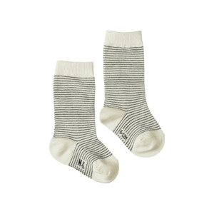 Baby Toys Accessories: Nature Baby Organic Cotton Socks - Navy Stripe