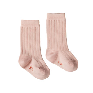 Nature Baby Organic Cotton Socks - Rose Bud