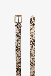 Belts: Antler NZ Hide Belt Wide - Snake
