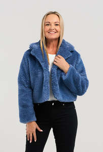 Zafina: Zafina Luna Jacket - Blue