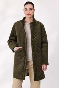 Design Nation: Design Nation Entrance Coat - Khaki
