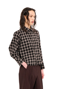 Nom D: NOM*d Line Dance Shirt - Black/Brown