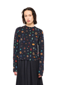 Nom D: NOM*d Play Time Long Sleeve - Bejeweled Print