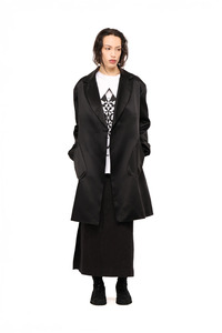 Nom D: NOM*d After-Party Coat - Black Sateen