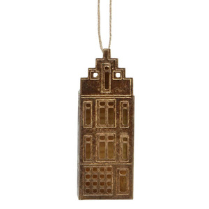 Christmas: French Country Hanging House Gold