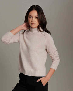 Alashan: Alashan Catherine Crew Neck - Chai