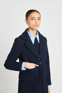 Twenty Seven Names: Twenty-Seven Names Theory Blazer - Navy