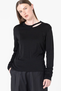 Company Of Strangers: Company of Strangers Dial Up Tee - Black