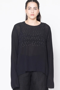 Company Of Strangers: Company Of Strangers Antagonist Tee - Black Scatter