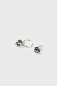 Company Of Strangers Rose Bud Earrings - Sterling Silver